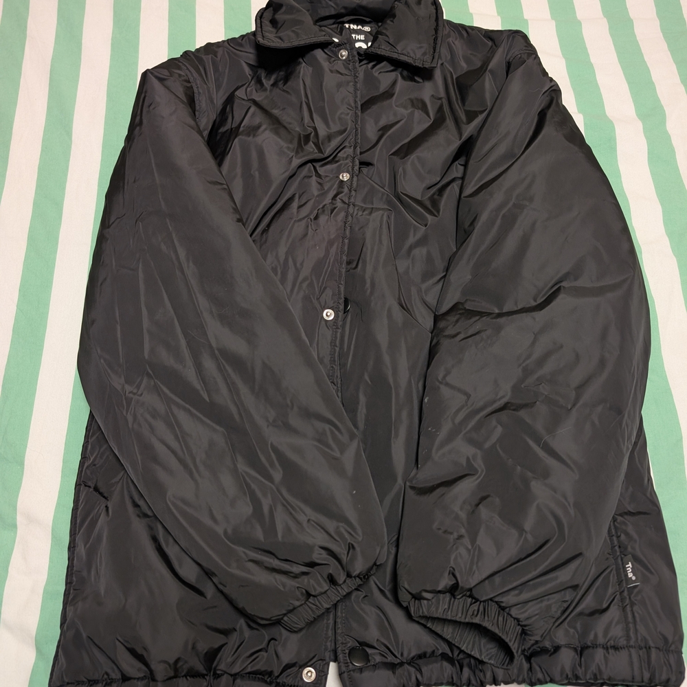 TNA Black Bomber Jacket